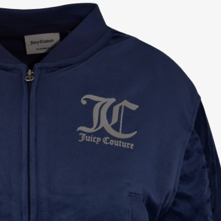 Juicy Couture Тренерка VELOUR BOMBER & BOOTCUT JOG SET 