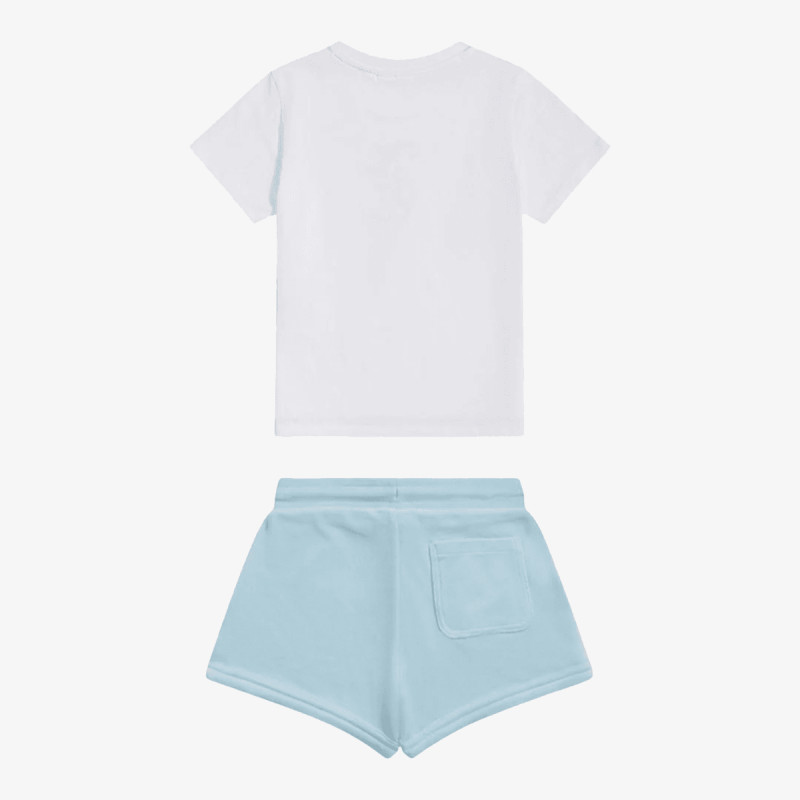 Juicy Couture Тренерка JC Logo Tee & Velour Short Set 