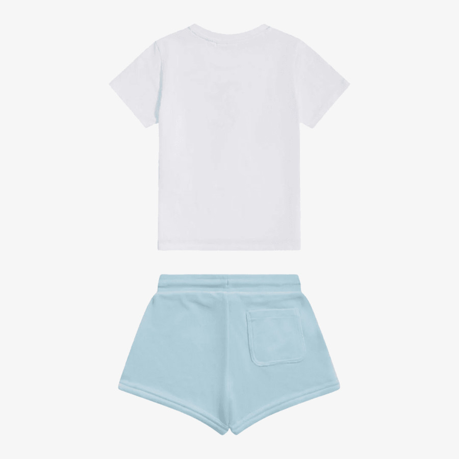 Juicy Couture Тренерка JC Logo Tee & Velour Short Set 