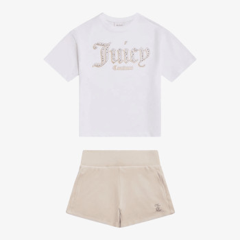 Juicy Couture Тренерка Oversize Tee & Velour Short Set 
