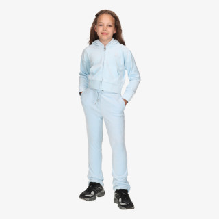 Juicy Couture Тренерка Cropped Velour Diamante Zip Thru & Bootc 