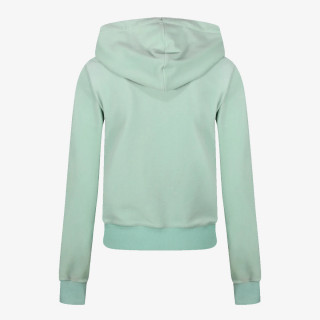 Juicy Couture Bluza ZIP THROUGH HOODIE WITH  ZIP PULL &  JC 