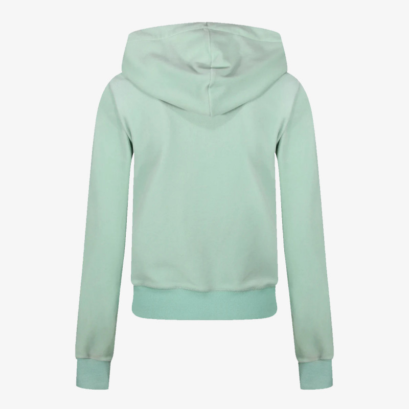 Juicy Couture Bluza ZIP THROUGH HOODIE WITH  ZIP PULL &  JC 