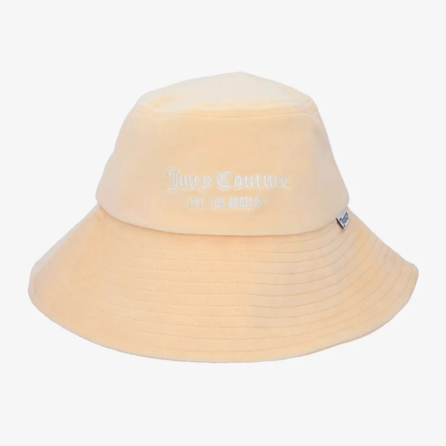JUICY COUTURE Капа VELOUR LONG BRIM BUCKET HAT 