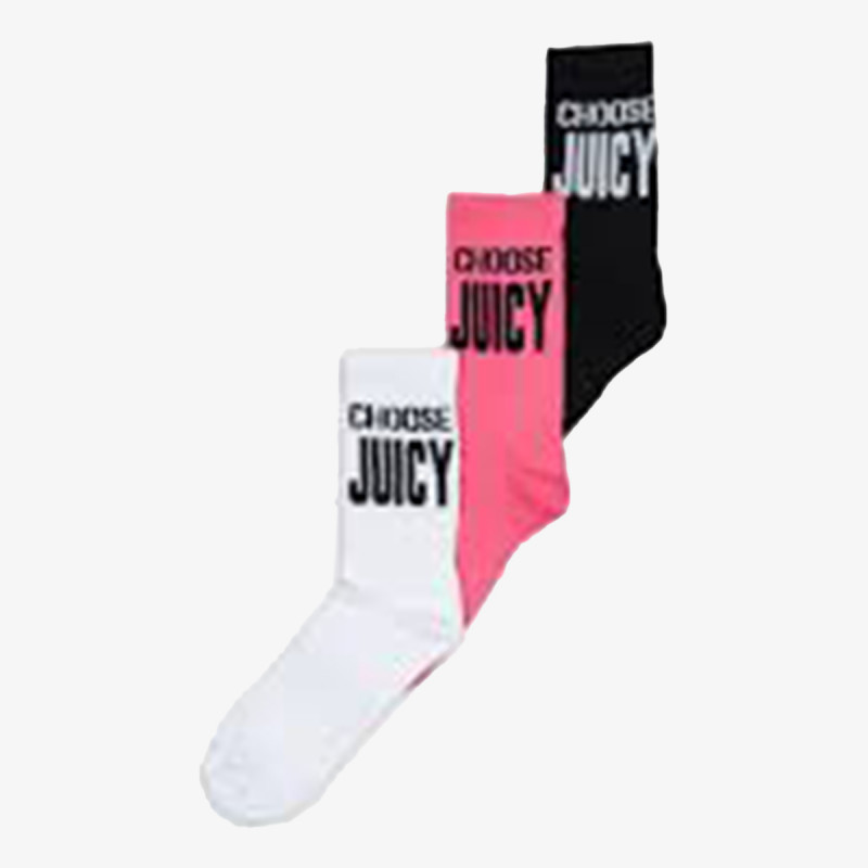 Juicy Couture Чорапи CHSE 3 PCK SCK 