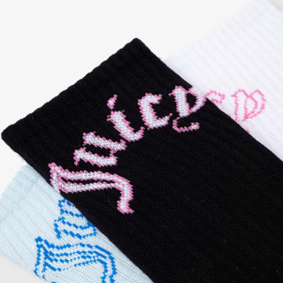 Juicy Couture Çorape MANON LOGO 3PCK 