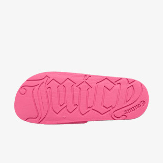Juicy Couture Папучи EMBOSSED  SLIDER 