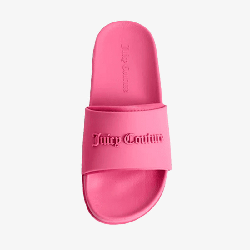 Juicy Couture Папучи EMBOSSED  SLIDER 