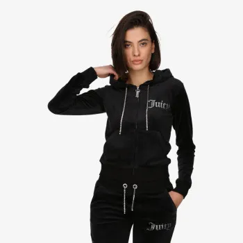 JUICY COUTURE Дуксер DIAMANTE TRIM ROBERTSON HOODIE 