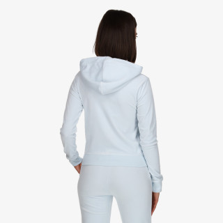 Juicy Couture Bluza DIAMANTE TRIM ROBERTSON HOODIE 