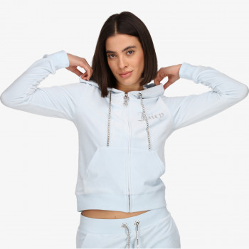 Juicy Couture Дуксер Juicy Couture Дуксер DIAMANTE TRIM ROBERTSON HOODIE 