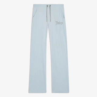 Juicy Couture Pjesa e poshtme e kostumit DIAMANTE TRIM DELRAY TRACK PANTS 