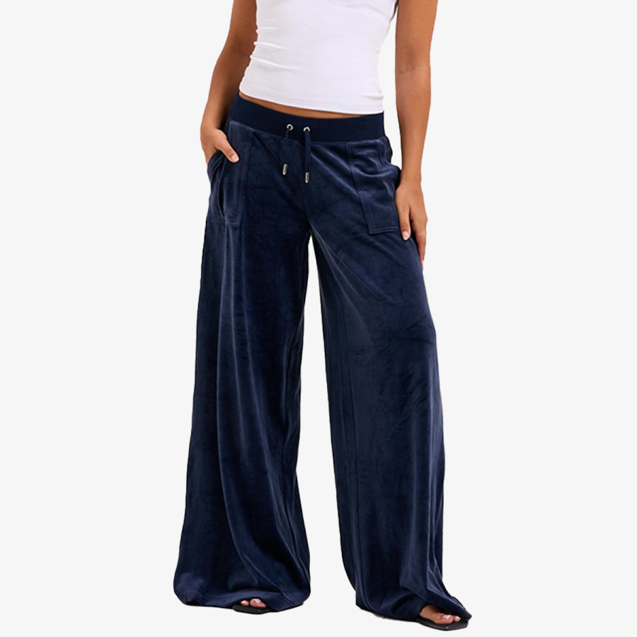 Juicy Couture Долен дел тренерки YUKA WIDE LEG 