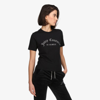 JUICY COUTURE Маица ARCHED DIAMANTE NOAH T-SHIRT 