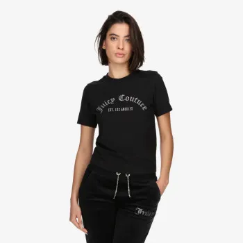 JUICY COUTURE Маица JUICY COUTURE Маица ARCHED DIAMANTE NOAH T-SHIRT 