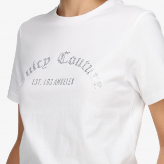 Juicy Couture Маица ARCHED DIAMANTE NOAH T-SHIRT 