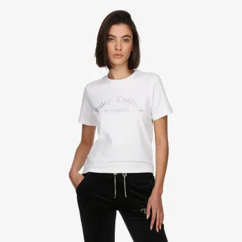 JUICY COUTURE Маица JUICY COUTURE Маица ARCHED DIAMANTE NOAH T-SHIRT 