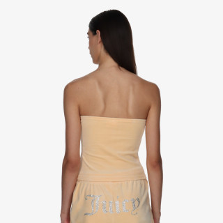 Juicy Couture Топ Velaur Bandeau Boob Tube 