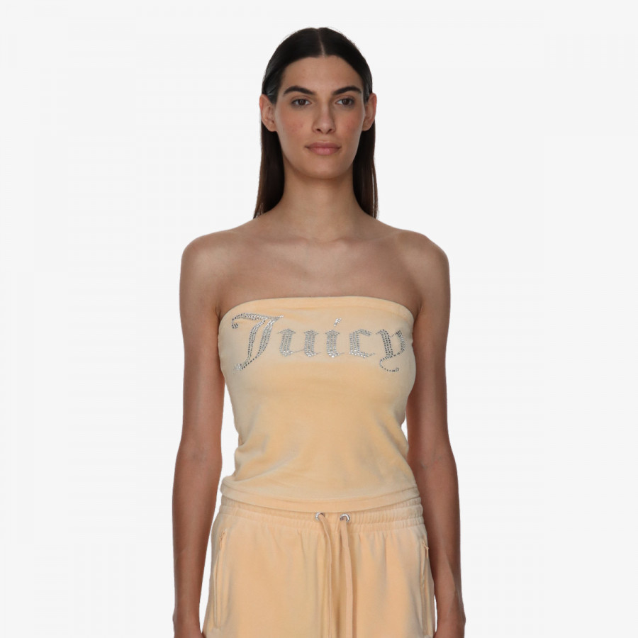 Juicy Couture Топ Velaur Bandeau Boob Tube 