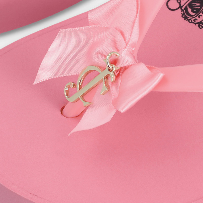 Juicy Couture Папучи HERITAGE CREST EVA WEDGE SLIDE 