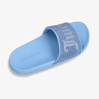 Juicy Couture Папучи DIAMANTE BRANDED SLIDE 
