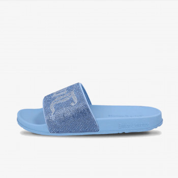 Juicy Couture Папучи DIAMANTE BRANDED SLIDE 