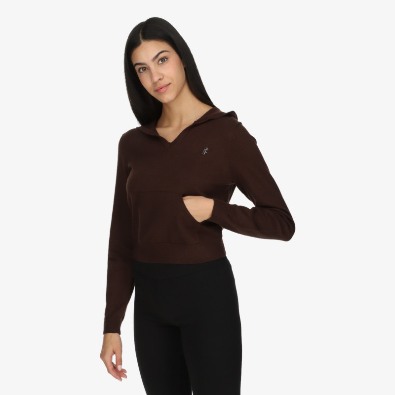 Juicy Couture Дуксер HERITAGE KNIT HOODIE 