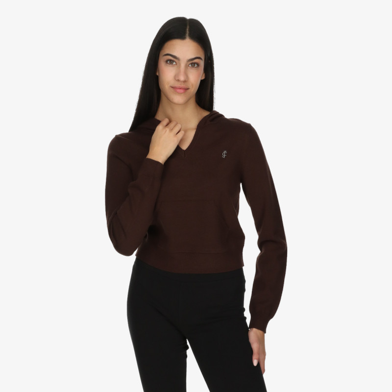 Juicy Couture Дуксер HERITAGE KNIT HOODIE 