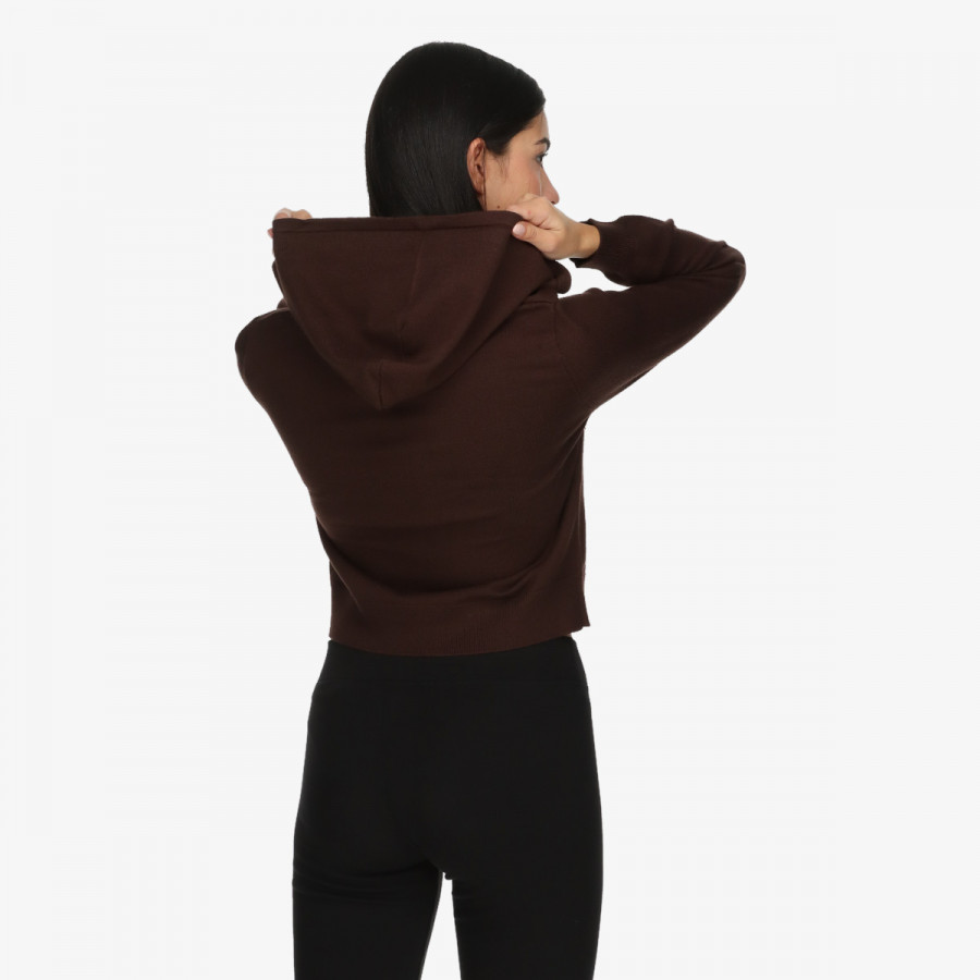 Juicy Couture Дуксер HERITAGE KNIT HOODIE 