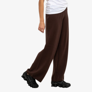 Juicy Couture Долен дел тренерки HERITAGE KNIT MID RISE WIDE LEG 