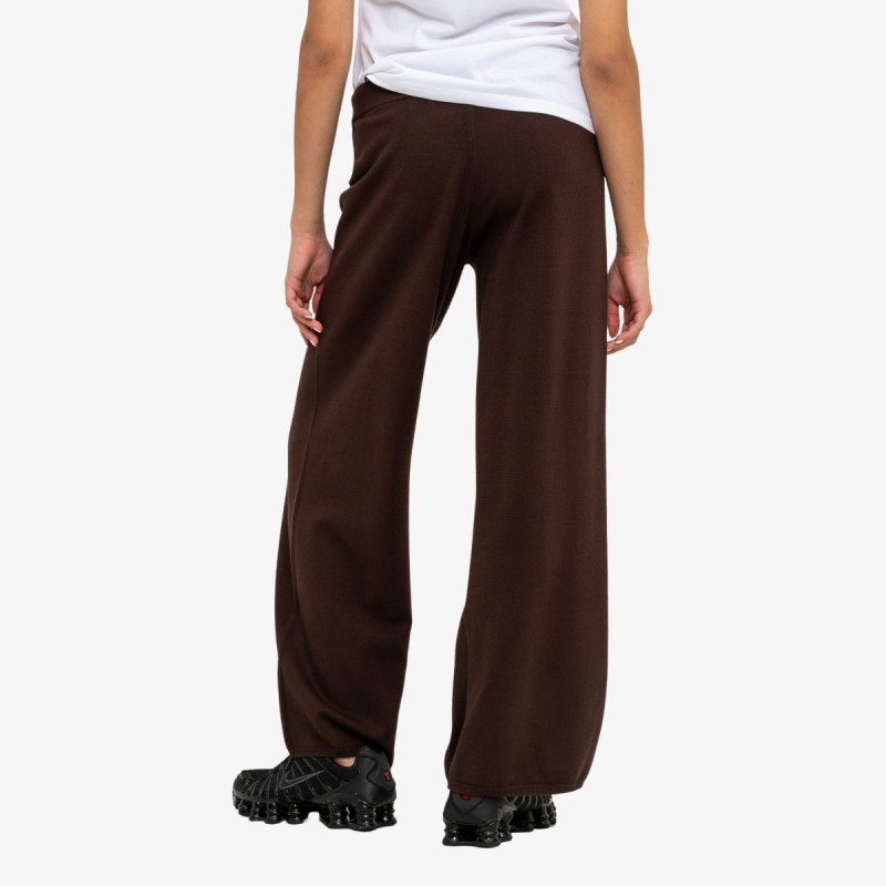 Juicy Couture Долен дел тренерки HERITAGE KNIT MID RISE WIDE LEG 