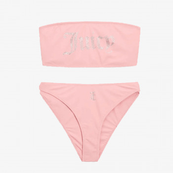 Juicy Couture Дводелен костим за капење BANDEAU B SET 