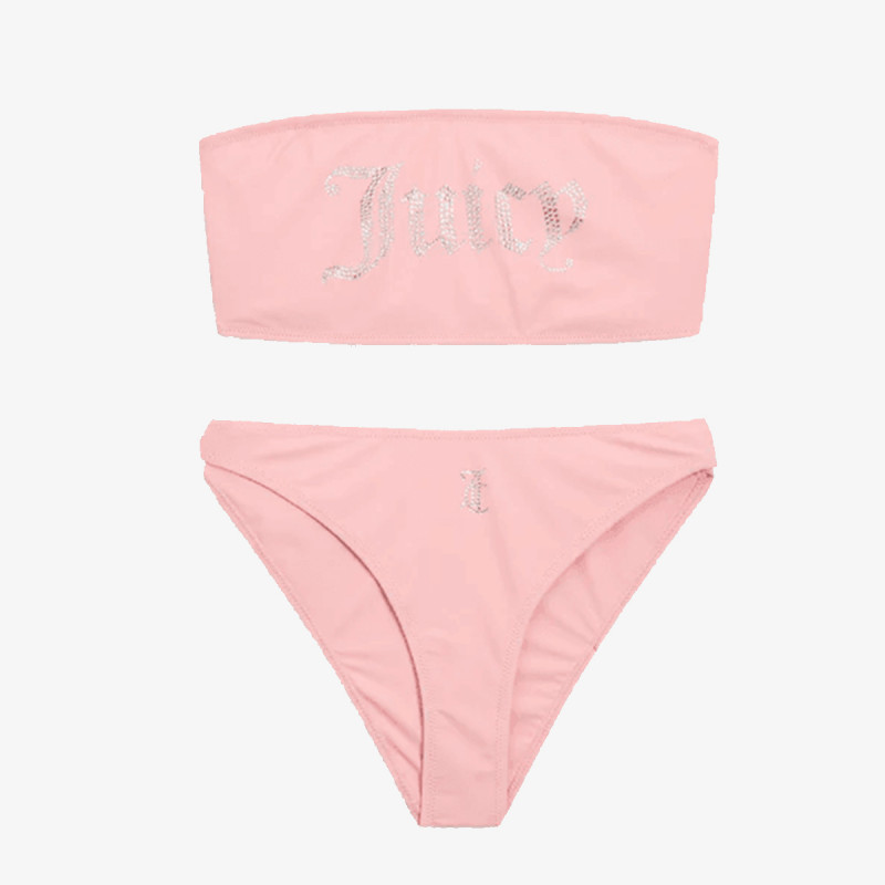 Juicy Couture Дводелен костим за капење BANDEAU B SET 
