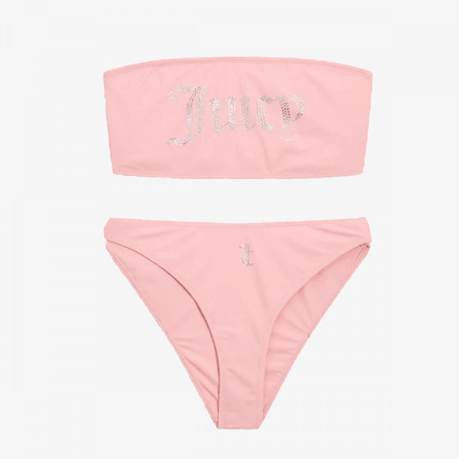 Juicy Couture Дводелен костим за капење BANDEAU B SET 