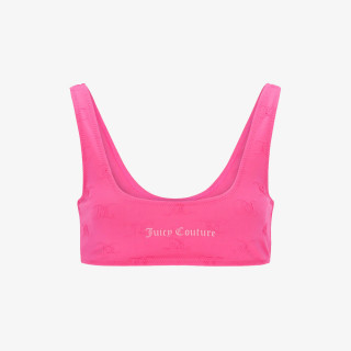Juicy Couture Дводелен костим за капење JASMINE JACQUARD TOWELLING BIKINI 