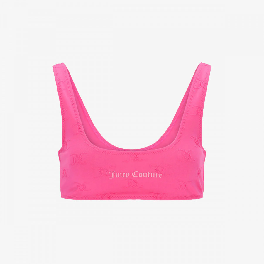 Juicy Couture Дводелен костим за капење JASMINE JACQUARD TOWELLING BIKINI 
