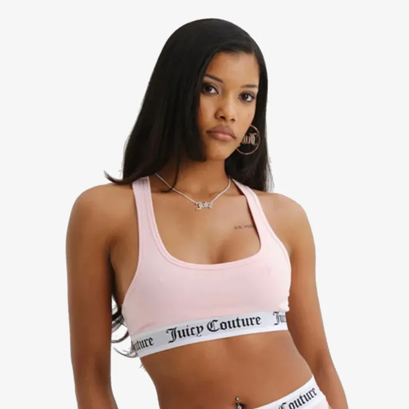 JUICY COUTURE Градник COTTON BRALETTE WITH ELASTIC 