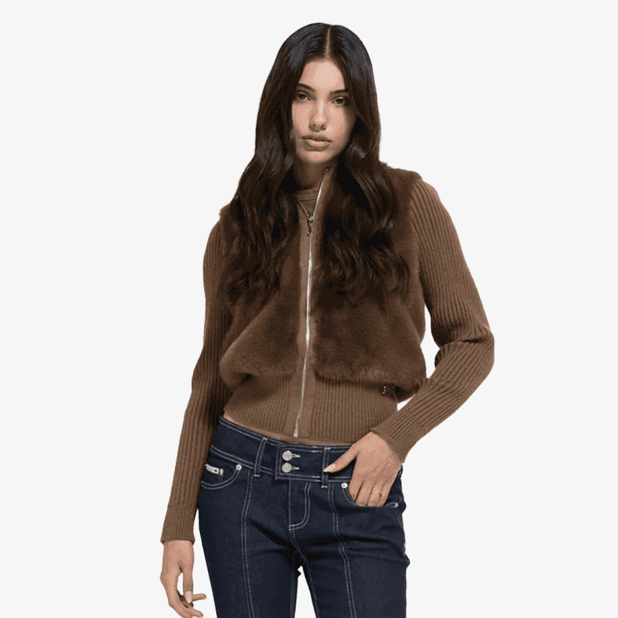 Juicy Couture Јакна NAILA FUR 