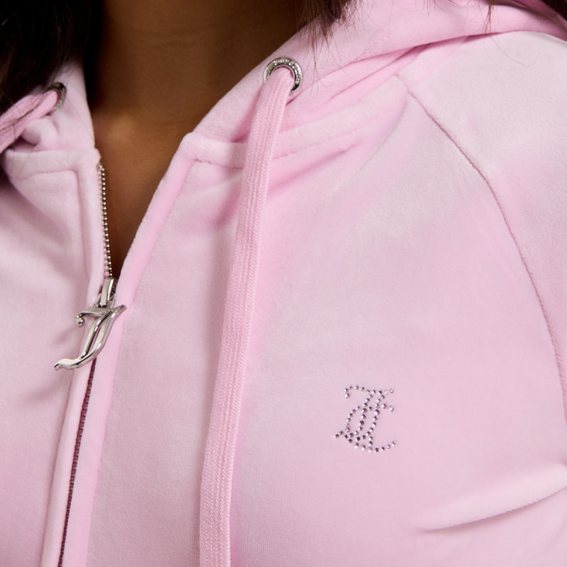 Juicy Couture Дуксер MADISON COL OUT HOODIE 