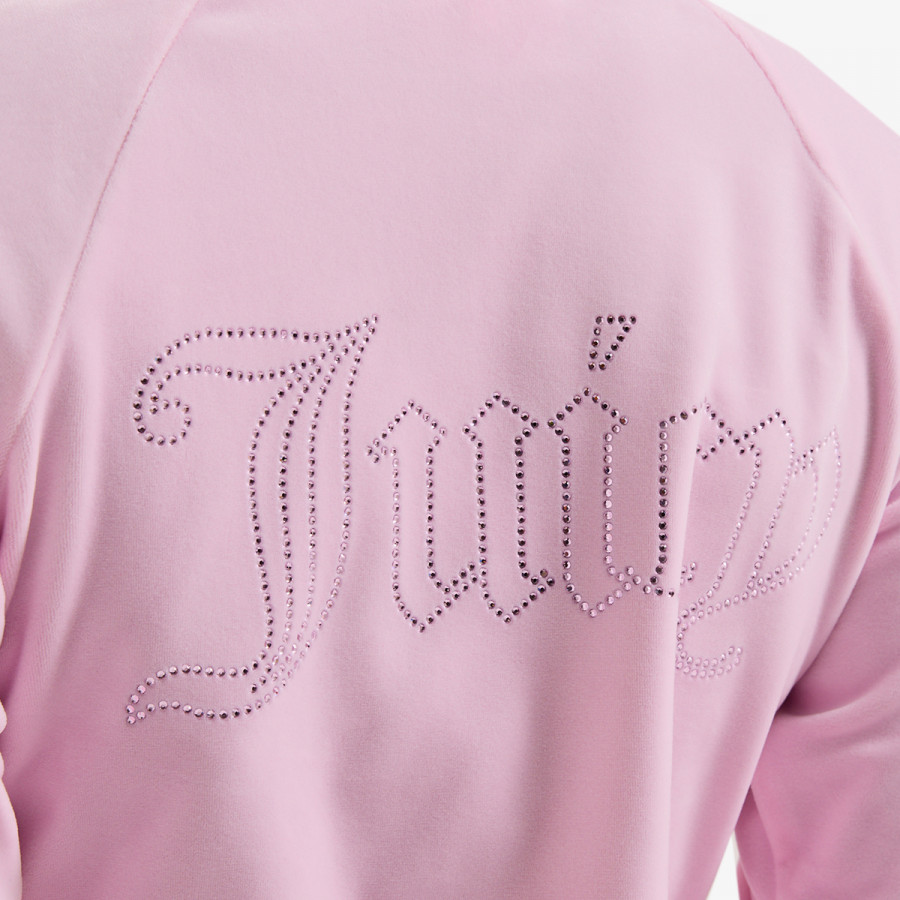 Juicy Couture Дуксер MADISON COL OUT HOODIE 