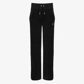 JUICY COUTURE Долен дел тренерки PISCES RIB TRACK PANT 