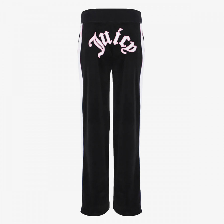 JUICY COUTURE Долен дел тренерки PISCES RIB TRACK PANT 