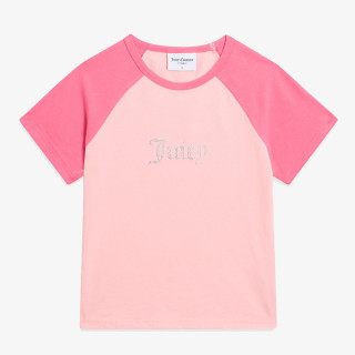 Juicy Couture Маица CONTRAST RAGLAN 