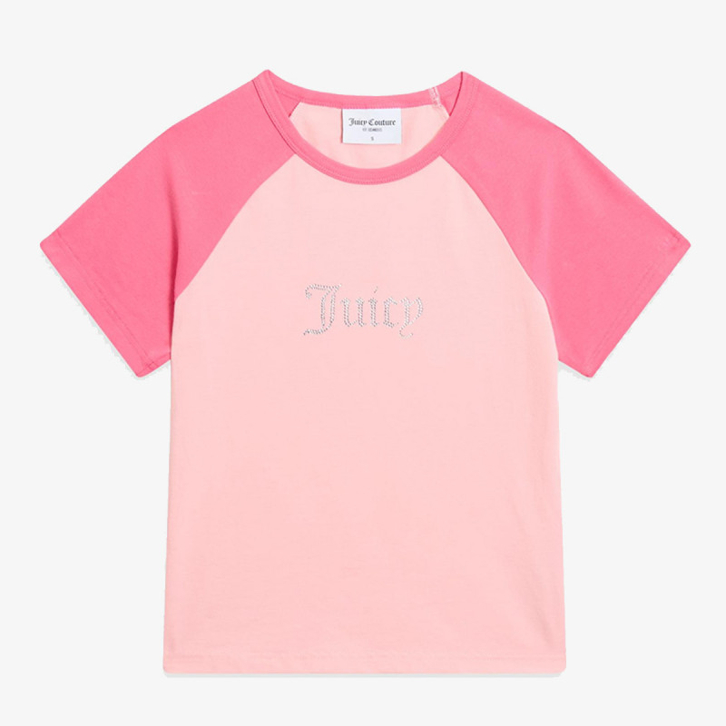Juicy Couture Маица CONTRAST RAGLAN 