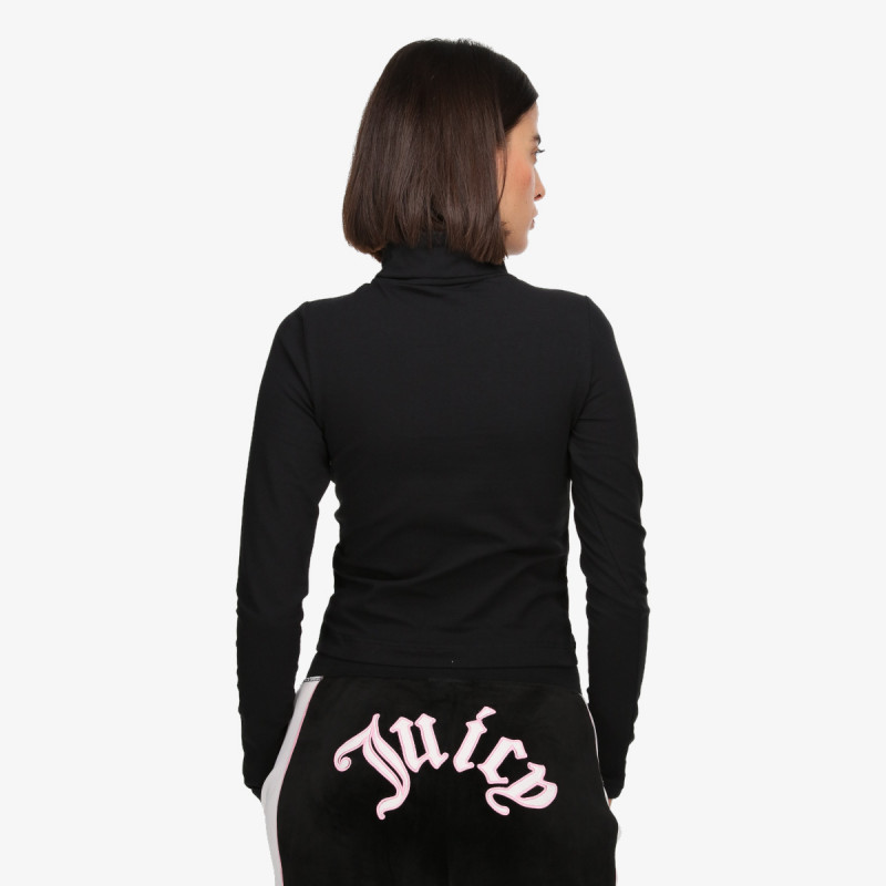 Juicy Couture Дуксер VIRGO DIAMANTE ROLL NECK TOP 