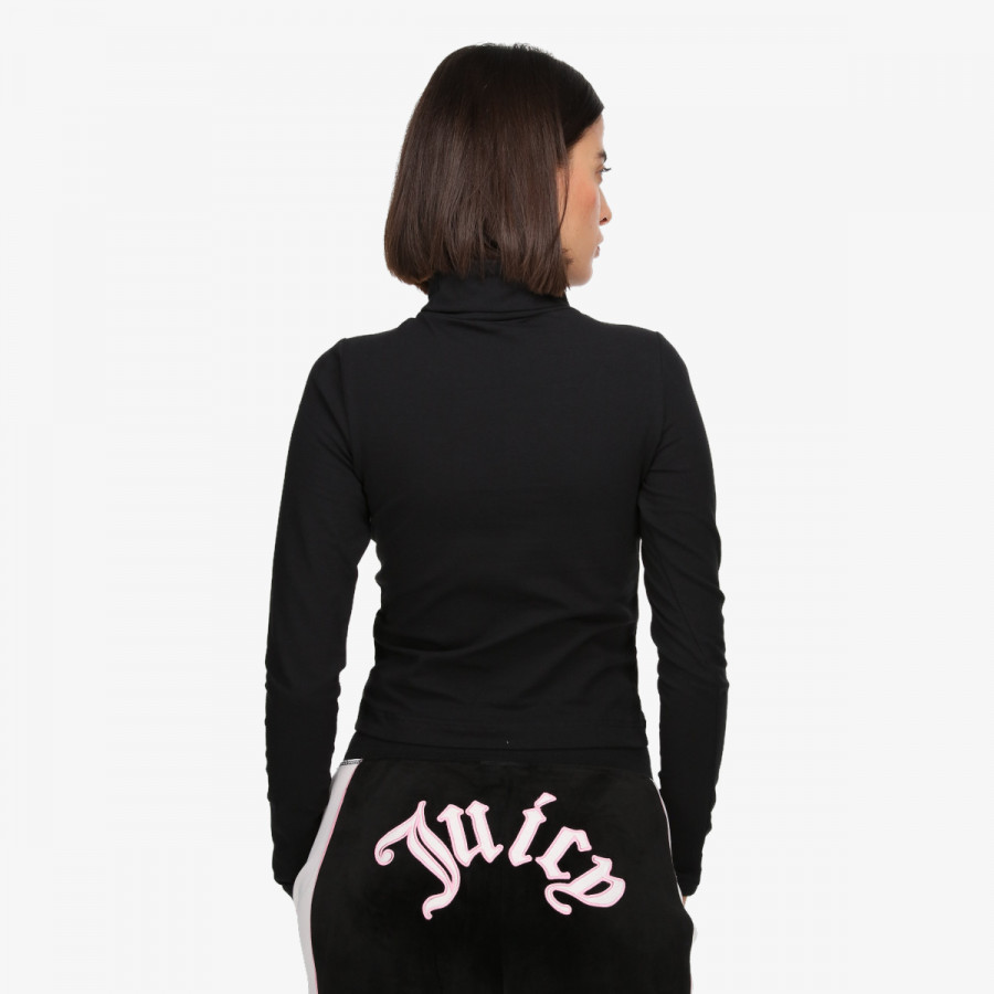 Juicy Couture Дуксер VIRGO DIAMANTE ROLL NECK TOP 