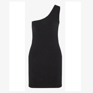 JUICY COUTURE Фустан ASYMMETRIC FITTED DRESS WITH DIAMANTE 