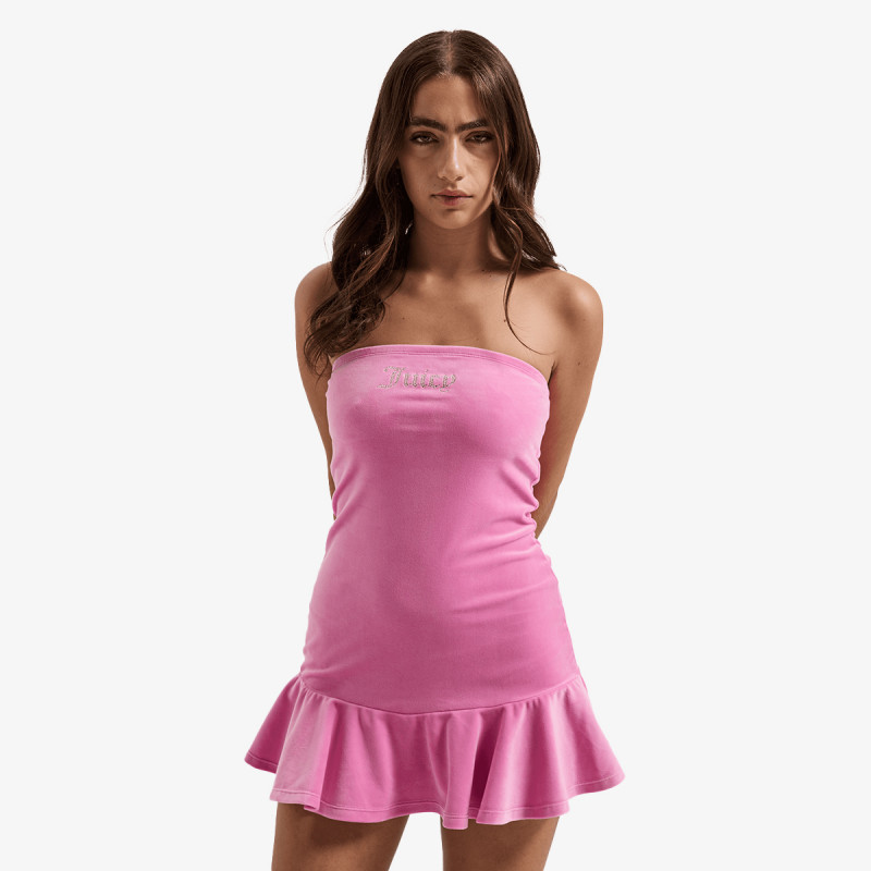 Juicy Couture Фустан RUFFLE DRESS 
