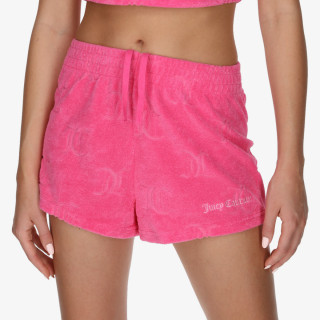 Juicy Couture Pantallona të shkurtra TAMIA TOWELLING SHORTS 