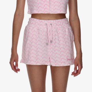 JUICY COUTURE Шорцеви TOWELLING SHORT WITH MONOGRAM 